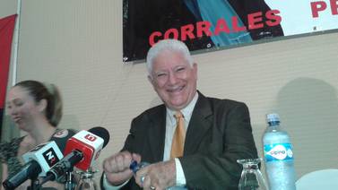 José Miguel Corrales oficializó su candidatura presidencial e insiste en una alianza
