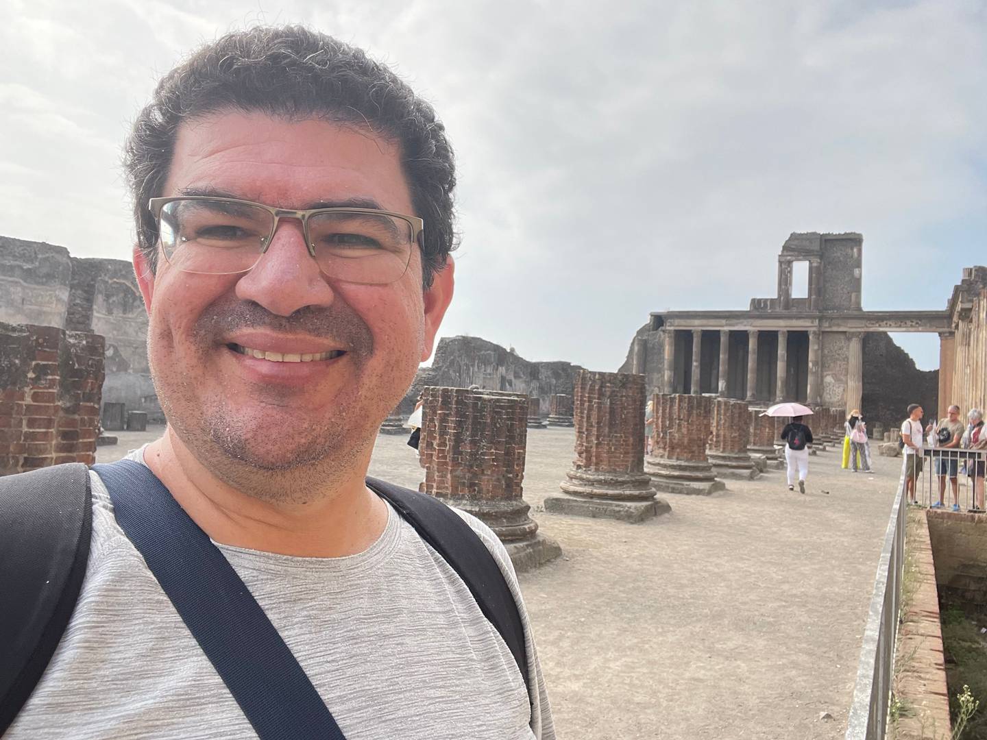 La antigua ciudad de Pompeya, en Italia.
