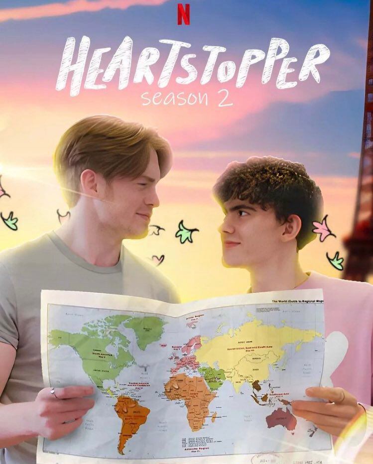 Netflix estrenó la segunda temporada de Heartstopper.