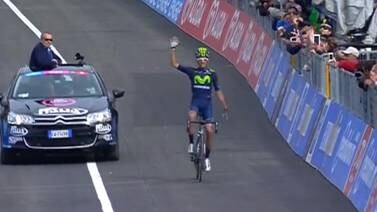 Andrey Amador hace etapa sensacional en día de alta montaña y continúa en el top 10 del Giro