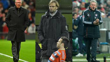Alex Ferguson, Jupp Heynckes y Jürgen Klopp, finalistas al premio de mejor entrenador 2013
