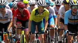 María José Vargas no pudo terminar la carrera de ciclismo de ruta en Tokio