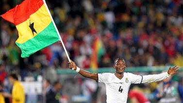 Gracias a Ghana, África logró la primera victoria