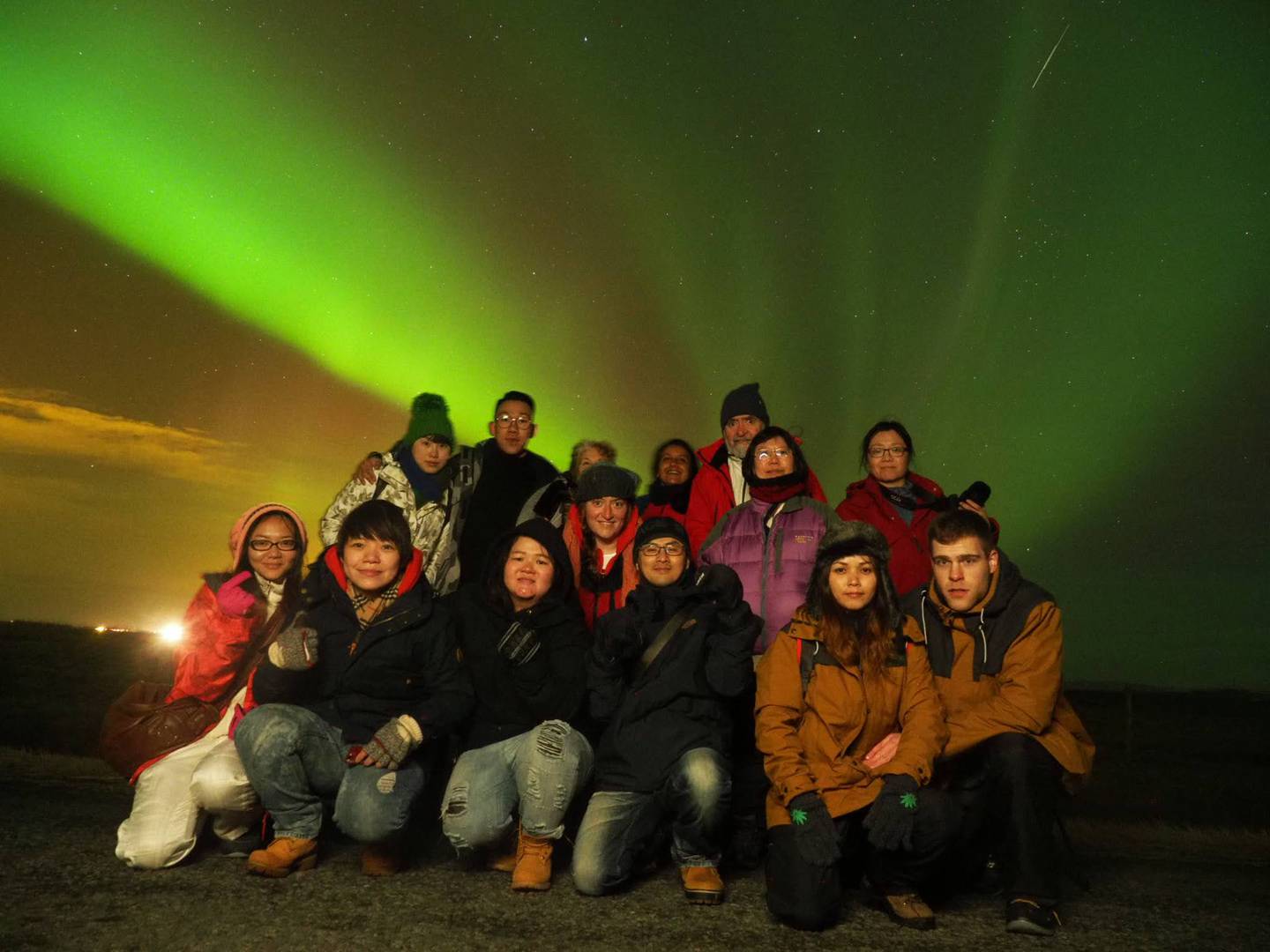 Carlos Mondragón, cazador de auroras costarricense en Islandia. Foto: Cortesía