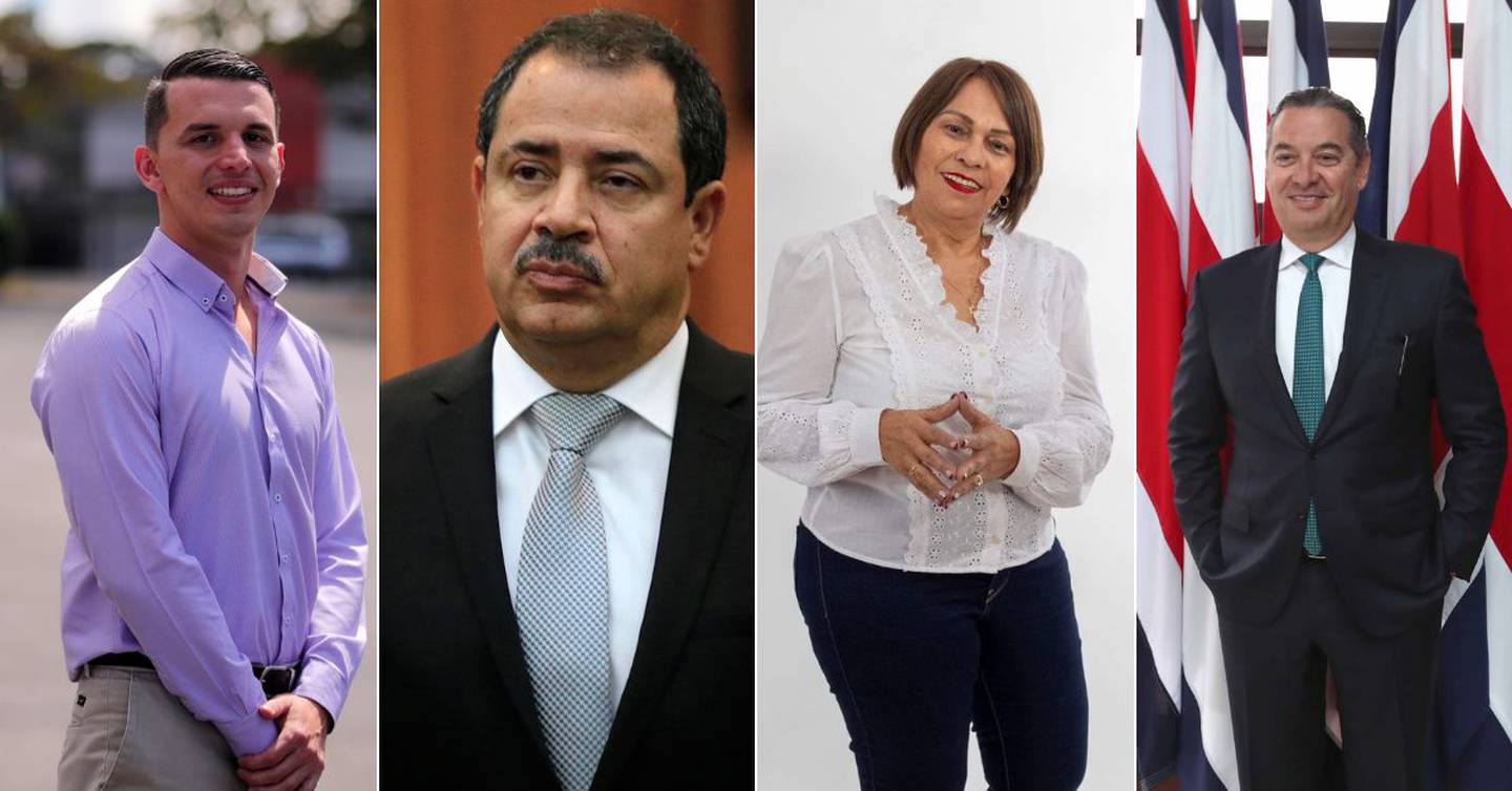 Diego Miranda en San José, Mario Redondo en Cartago, María Antonieta Naranjo en Desamparados y Roberto Thompson son cuatro de los diez alcaldes que obtuvieron menos de un 15% de apoyo.