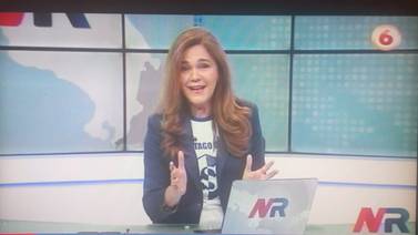 Djenane Villanueva se pone la camiseta del Cartaginés en ‘Noticias Repretel’
