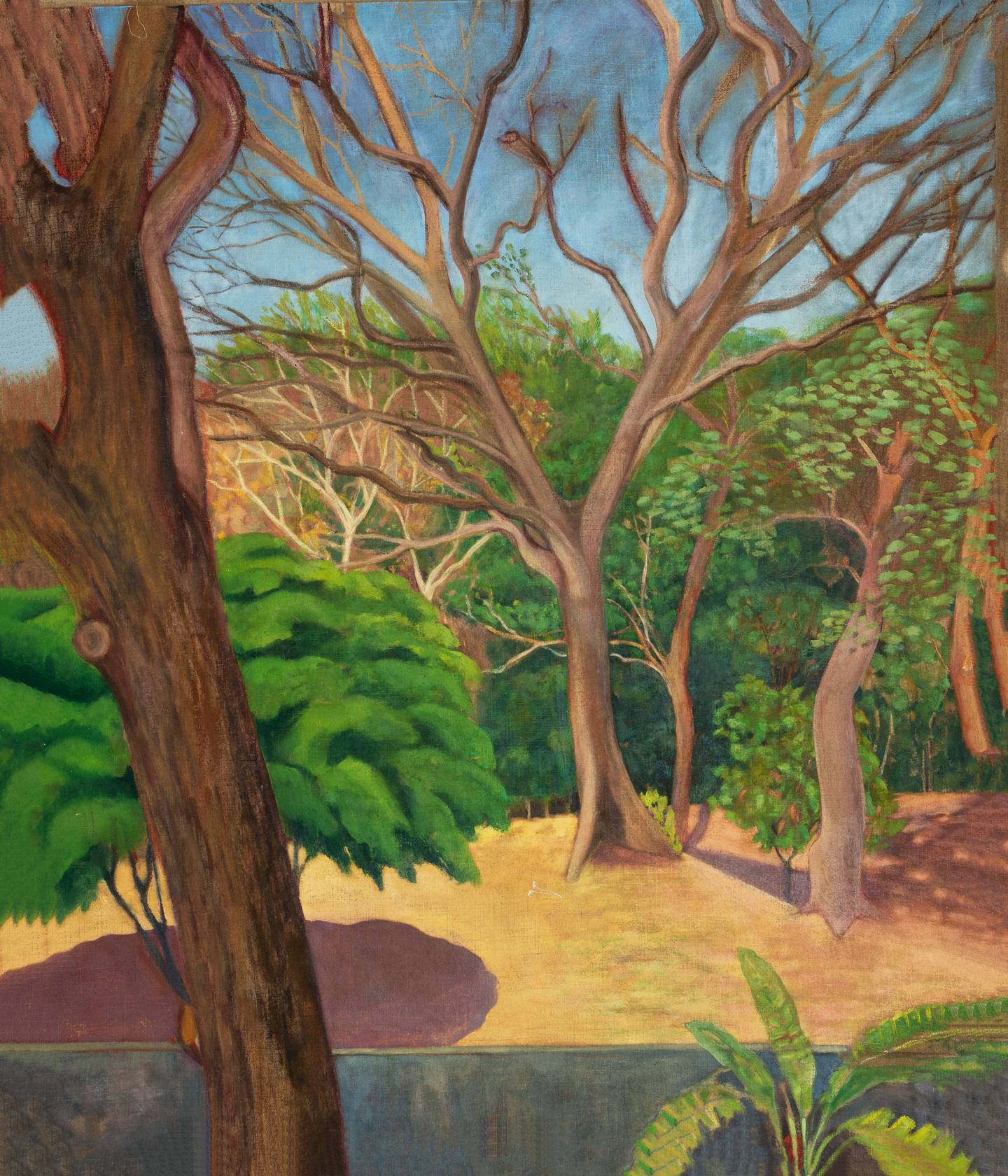 Sagrario Chamorro utiliza paisajes urbanos y escenas íntimas en sus obras, para reflejar una sensación
de soledad orquestada.