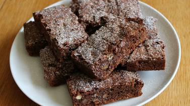 Receta de cocina: brownies con aceite esencial de lavanda