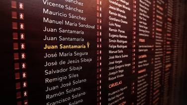 Muro inmortaliza a los 4.000 héroes de la Campaña Nacional