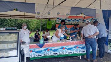 Feria del queso regresa a Turrialba tras dos años de ausencia por pandemia