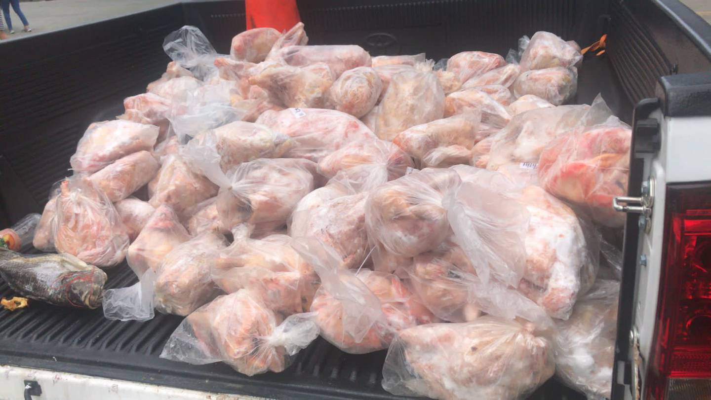 Autoridades decomisan 710 kilos de carne de dudosa procedencia en barrio Chino. Foto Policía Municipal de San José.