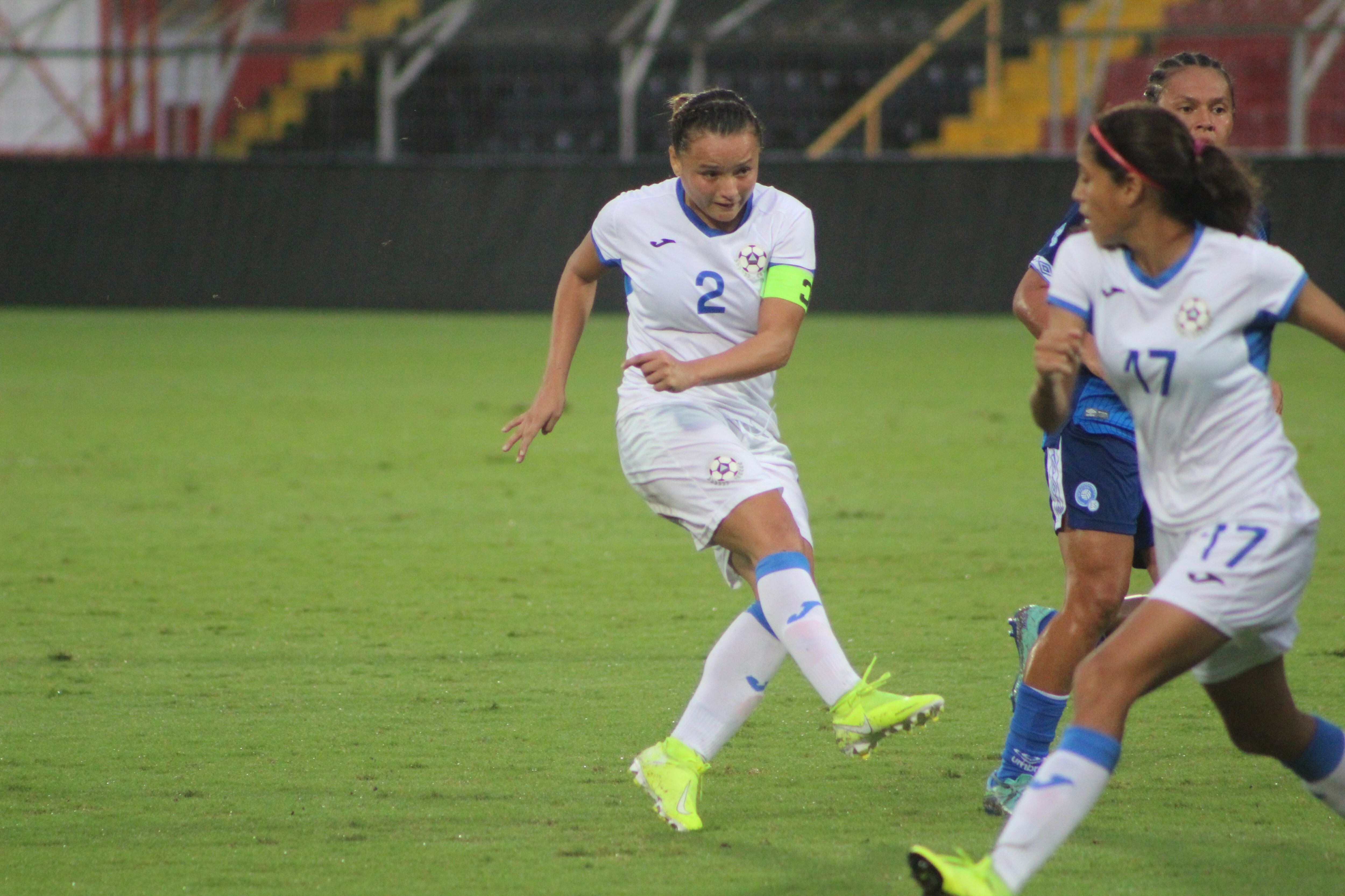 Sheyla Flores es capitana de la Selección de Nicaragua. Foto: Cortesía de Federación Nicaragüense de Fútbol