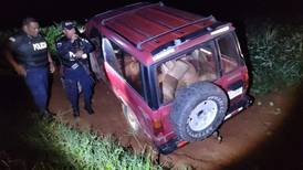 Policía decomisó 18 sacos con material minero en Crucitas de Cutris