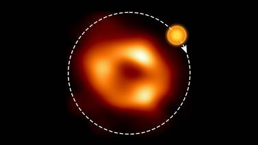 Sagitario A*, agujero negro en el centro de la Vía Láctea, generó una burbuja de gas