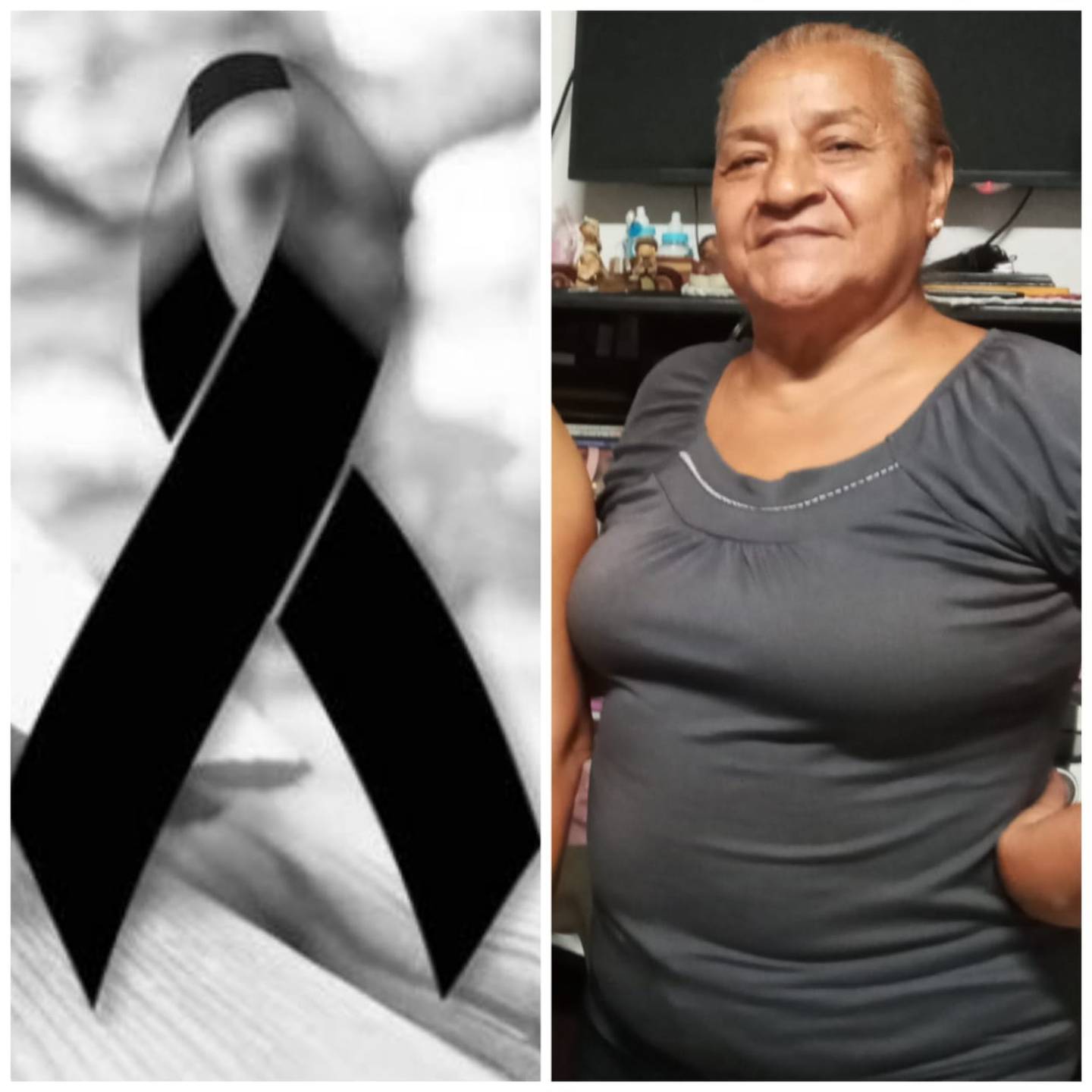 Marta Sequeira García, señora de 65 años que murió por consumir guaro adulterado en La Carpio. Foto cortesía.