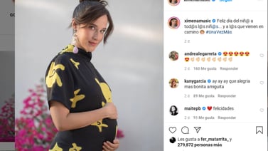 Ximena Sariñana espera a su segundo bebé