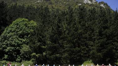 100.000 personas forman cadena humana para pedir independencia del País Vasco