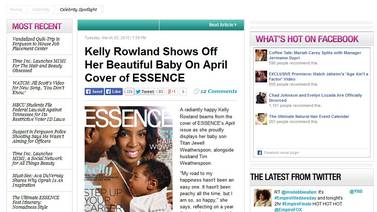 Kelly Rowland presenta a su hijo de más de cuatro meses de nacido