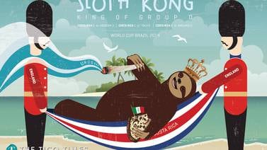  Sloth Kong: el oso perezoso que hizo travesuras en el Mundial de Brasil
