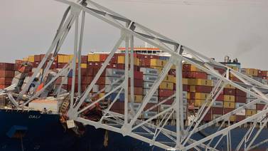 Barco que destruyó el puente de Baltimore será movilizado el lunes