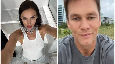 Irina Shayk y Tom Brady fueron vistos saliendo juntos de un hotel en Londres