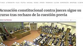 Cámara de Diputados de Chile debate si inhabilita a tres jueces de la Corte Suprema