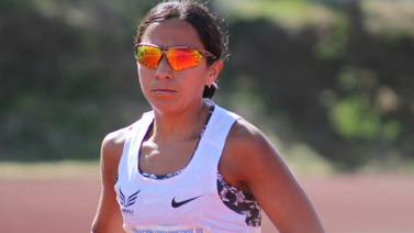 Atleta debutó en pruebas de pista y tuvo en la mira añejo récord de Gabriela Traña 