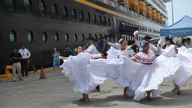 Llegada de cruceristas a Costa Rica aumenta, aunque sin alcanzar las cifras del 2011