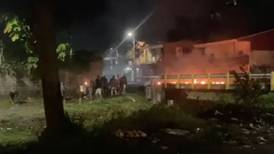 Disturbios en Limoncito provocan disparos y quema de llantas en vía pública