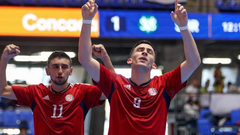 Selección de Costa Rica de Futsal sufre pero clasifica a la Copa del Mundo 