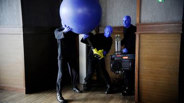 Parque Viva listo para presentaciones de Blue Man Group