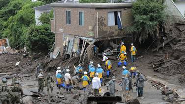 Deslizamiento de tierra en Japón ya deja como saldo nueve fallecidos