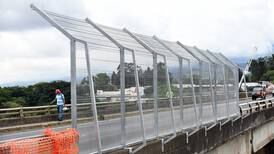 Colocación de mallas para evitar suicidios se suspendería en horas pico para facilitar tránsito sobre puente del Saprissa  