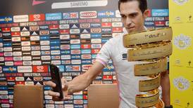 Alberto Contador dio primer aviso de que va con todo en el Giro de Italia