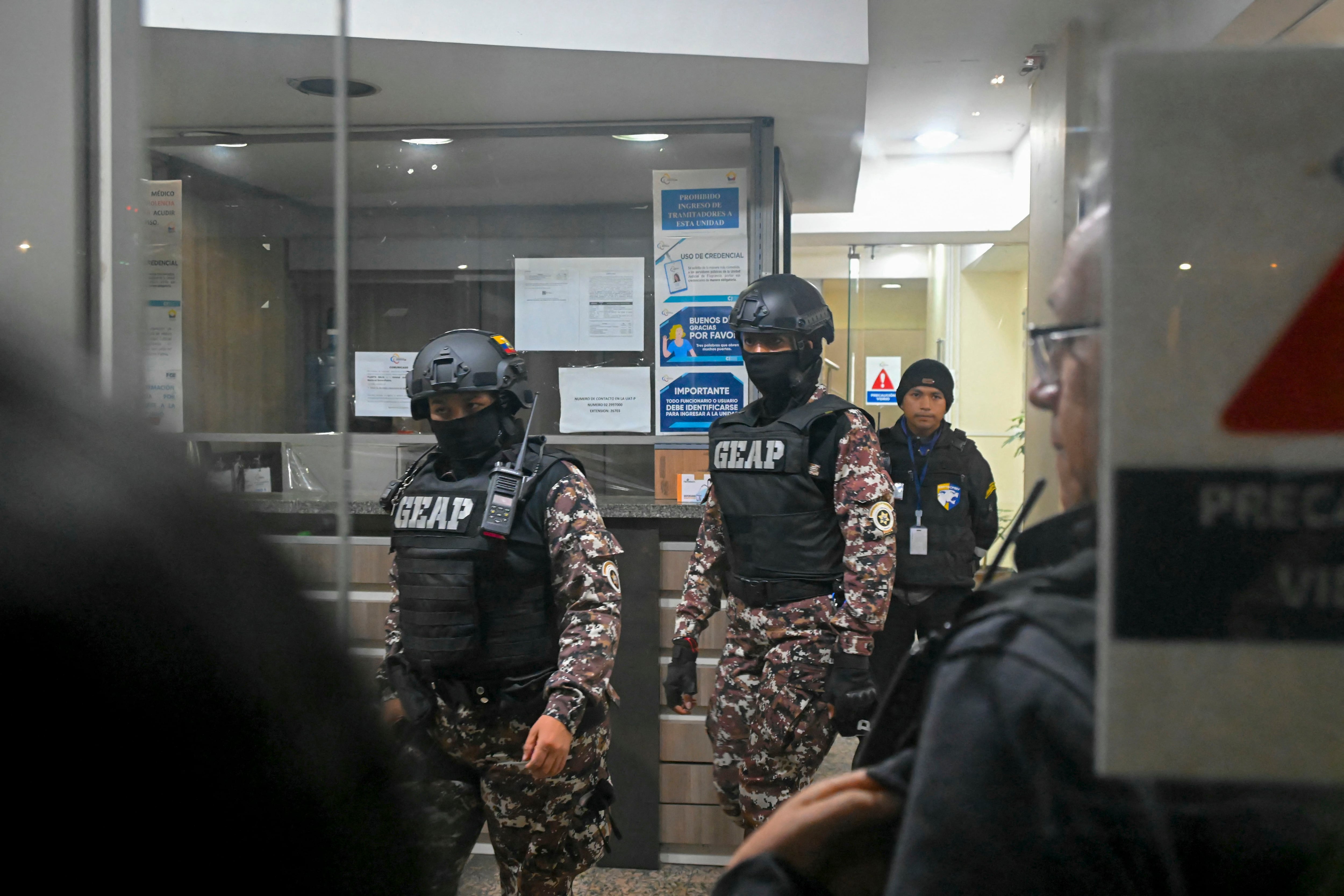 El exvicepresidente Jorge Glas, quien recibió asilo político en la embajada mexicana en Quito, fue el objetivo de la incursión policial por parte de las autoridades de Ecuador. Foto: 