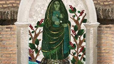 Vaticano tendrá mosaico de la Negrita de los Ángeles en antiguas paredes de sus jardines