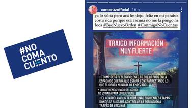 #NoComaCuento: ‘Influencers’ difunden teoría conspirativa en Instagram para promover ‘negocios digitales’