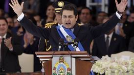 Oficialismo promueve  la reelección en Honduras