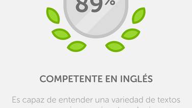 Evalúe su nivel de inglés usando Duolingo