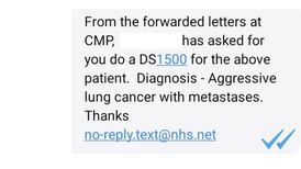 ‘Tiene cáncer’: Mensaje masivo que envió clínica británica a sus pacientes en Navidad
