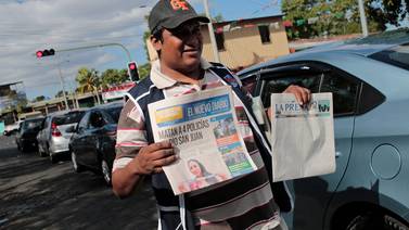 Diario nicaragüense ‘La Prensa’ publica portada en blanco como protesta contra el Gobierno 