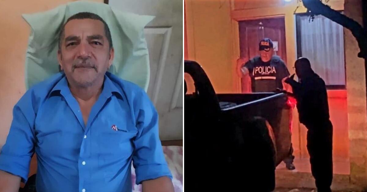 El pasado lunes, la policía tuvo que presentarse dos veces a la casa donde vivía Ricardo Morales Quintanilla, pues el atacante llegó en dos ocasiones a buscarlo. Foto: Édgar Chinchilla. 
