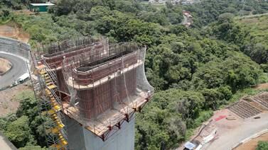 A 50 m de altura: Nuevo puente del Saprissa comienza fase crítica  