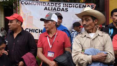 Jefes indígenas piden respetar resultados de elecciones en Guatemala
