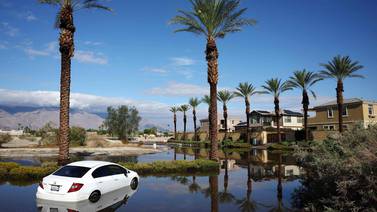 Tormenta tropical Hilary desata lluvias récord en California