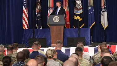 Presidente Donald Trump abierto a un posible acuerdo político con los talibanes