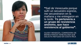 Migrante venezolana: 'Salí de Venezuela porque sufrí un secuestro express'