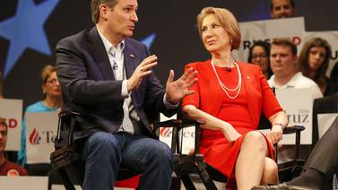 Ted Cruz elige a Carly Fiorina como candidata a la vicepresidencia