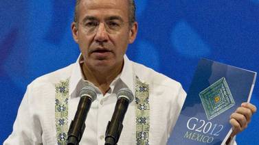 Presidente saliente de México Felipe Calderón será académico en Harvard