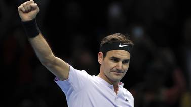 Roger Federer abre con victoria en el Masters